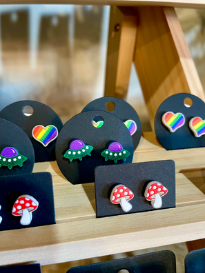 UFOs, Mushrooms, and Hearts, oh my!