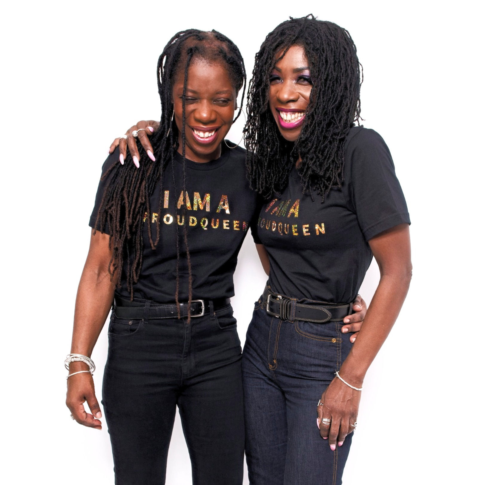 I AM A PROUD QUEEN T-shirt, Black