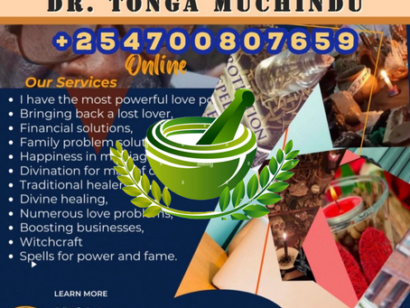 Daktari wa Kienyeji.Nambari ya Simu+254700807659.