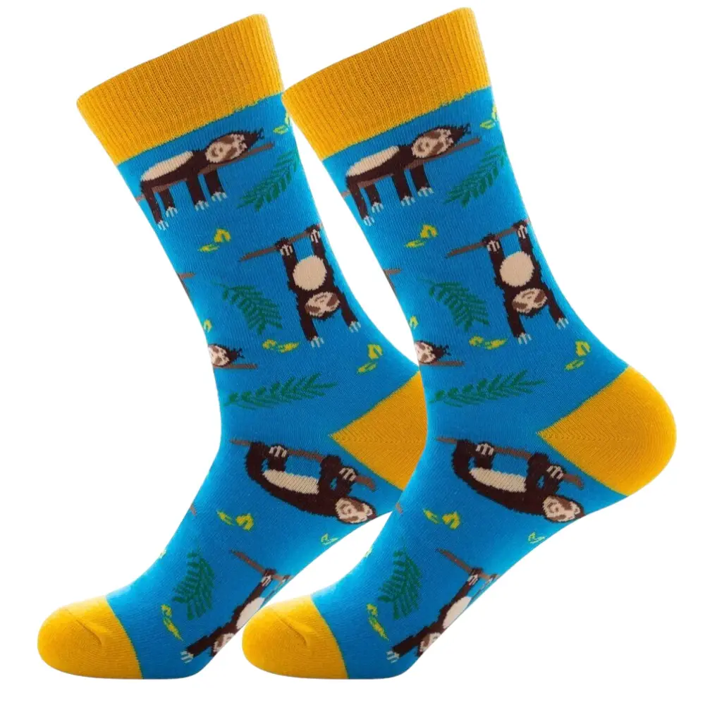 Monkey Business - Cotton Colorful Fashion Socks UK 5-10