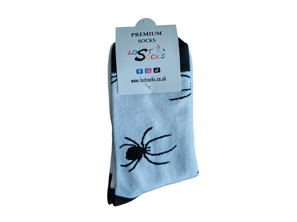 Thumbnail: Spider-Colorful Fashion Socks UK 4-8
