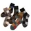 Thumbnail: 5 Pairs Winter Thermal Warm Socks UK 5-9