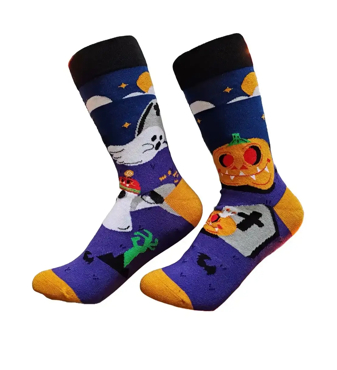 Halloween Odd Socks, Fashion Cotton Socks UK size 5-11