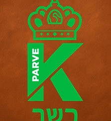 Official green Kosher Parve certification symbol for food products