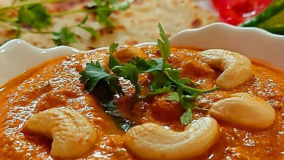 Kaju Curry (Chashews Nut Curry)