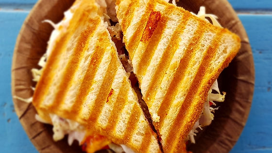 Grilled Cheese Chutney Sandwich