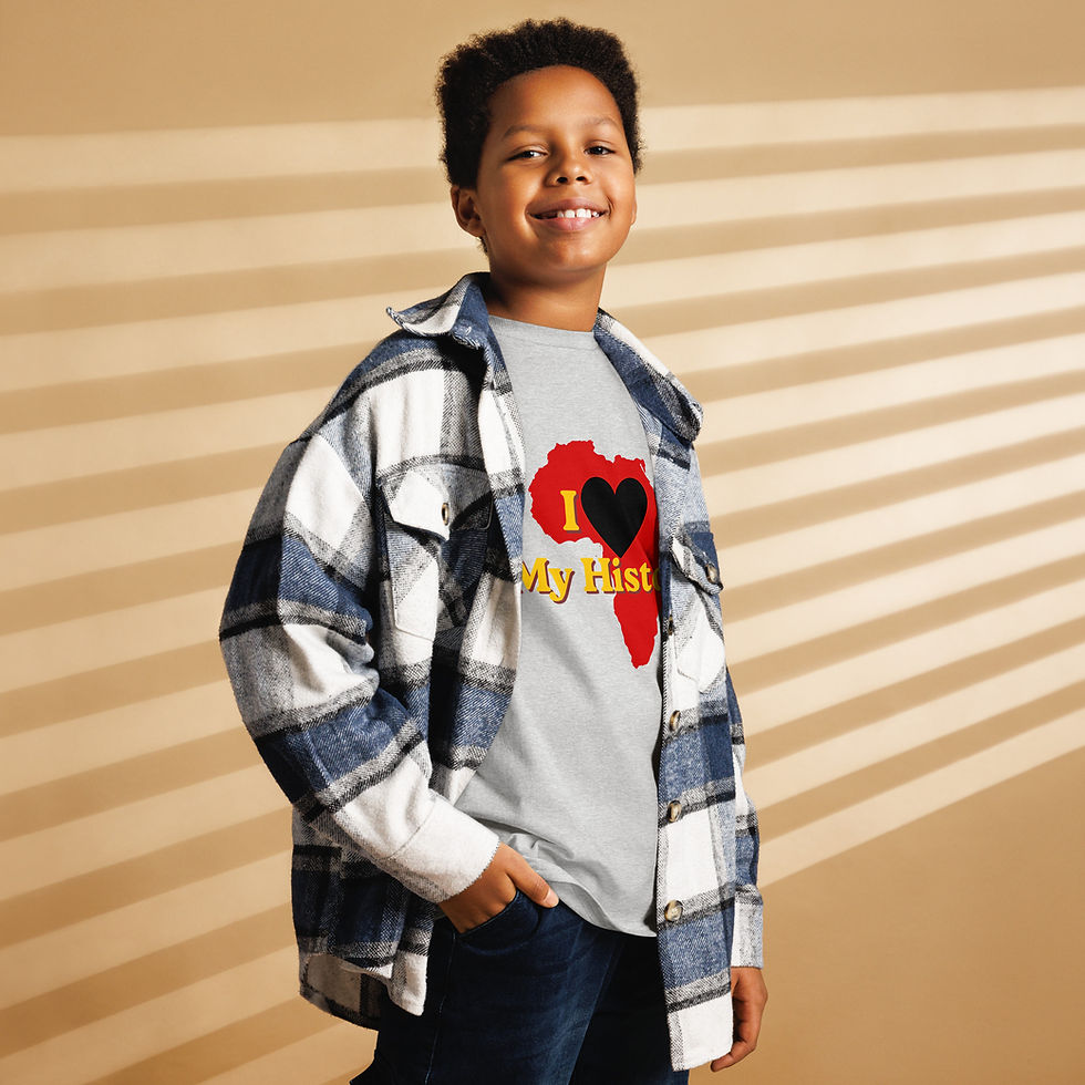 Thumbnail: I ❤️ My History - Youth Shirt
