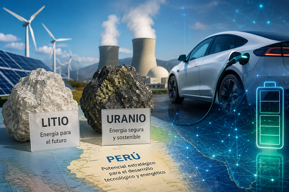 Litio y uranio: los minerales estratégicos que impulsan la innovación tecnológica y la transición energética