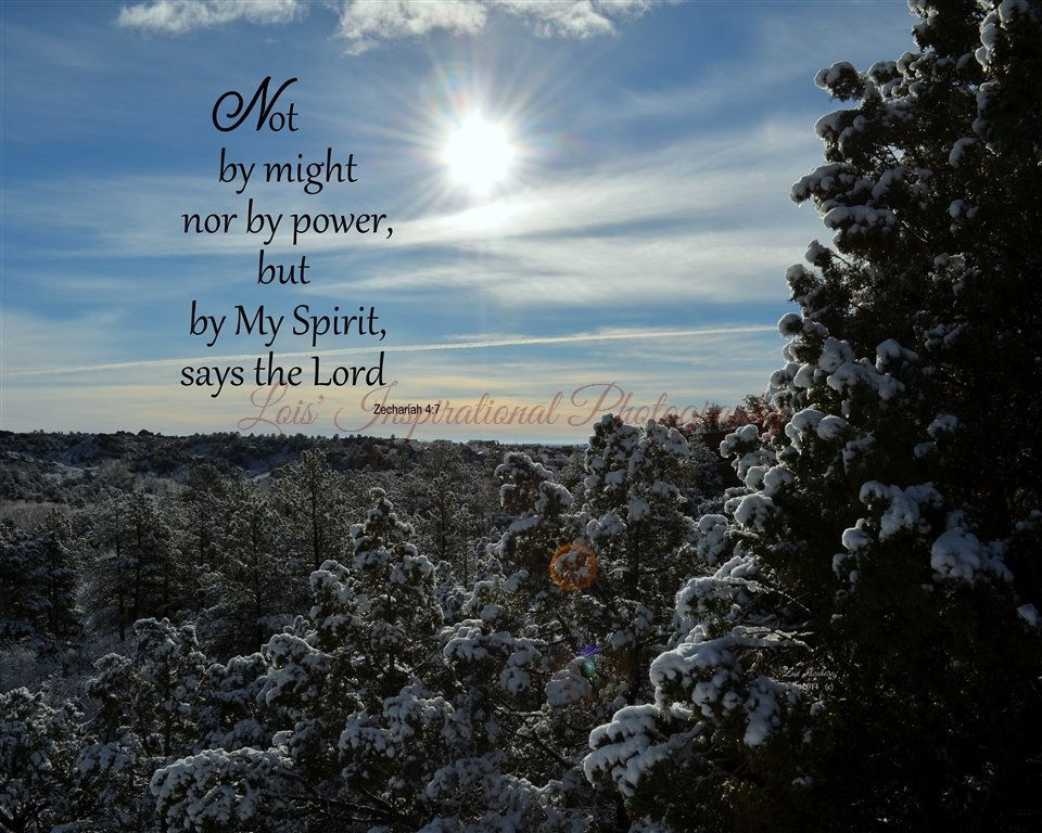 Not by Might…