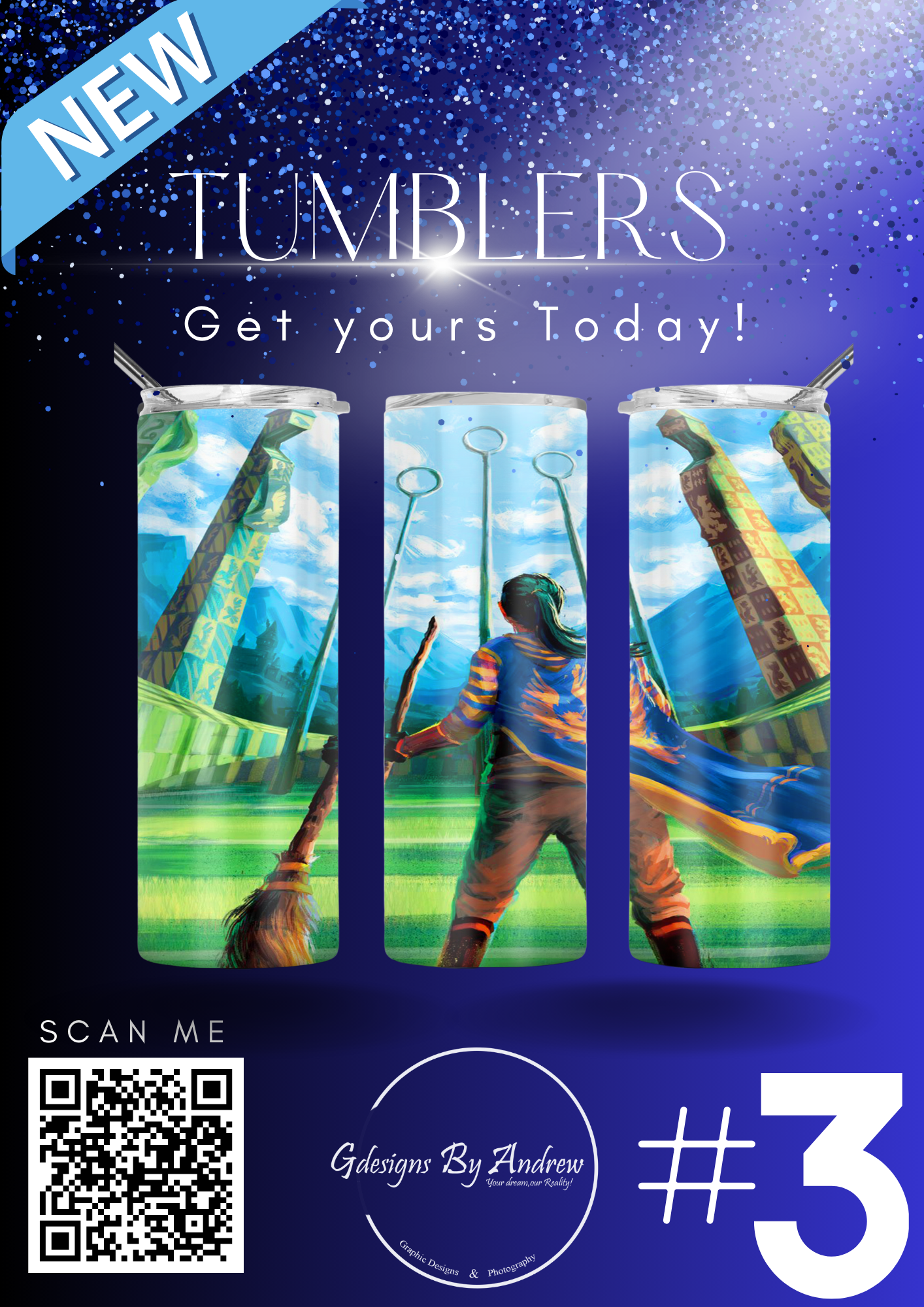 Raven House Tumbler #3