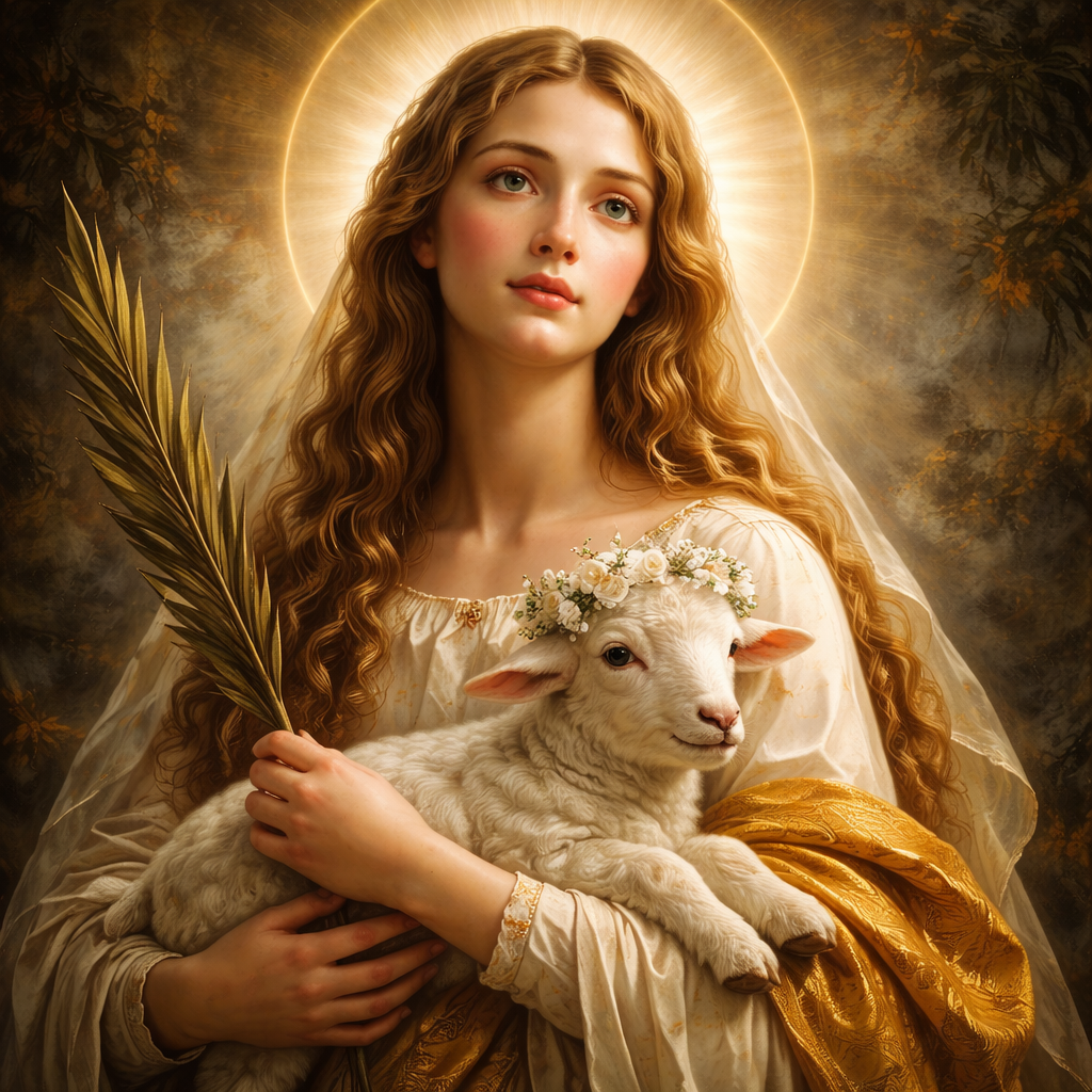 Santa Inis Santa Inês | Diocese de Caruaru