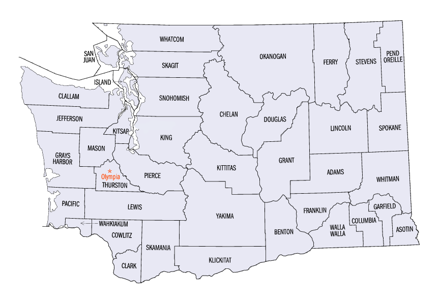 Washington Map