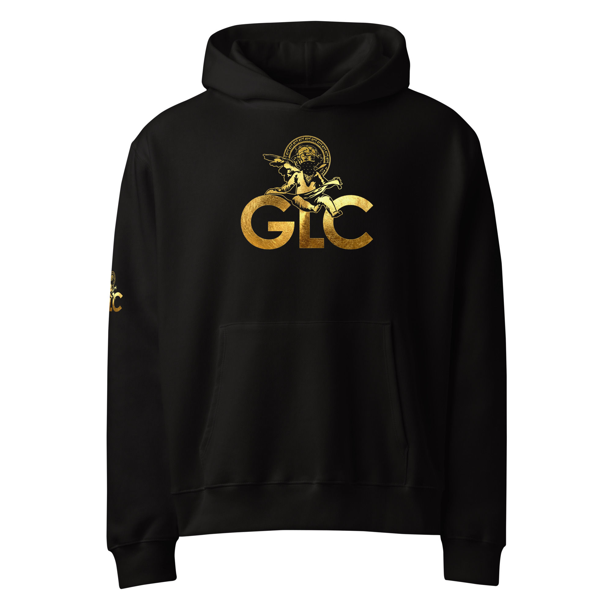 GLC LOGO GOLD Oversized Hoodie