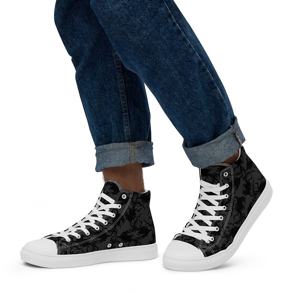 Miniatura: Pánské High Top tenisky Čertíci