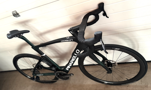 PINARELLO DOGMA カーボンブラック　F12 CF480 CC500 Pinarello Dogma F (55) DISC Sonic Green, SRAM Force eTap