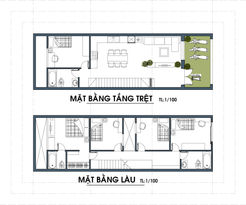 Tư vấn thiết kế nhà 5mx16m
