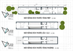 Tư vấn thiết kế nhà 3,3 x 26m