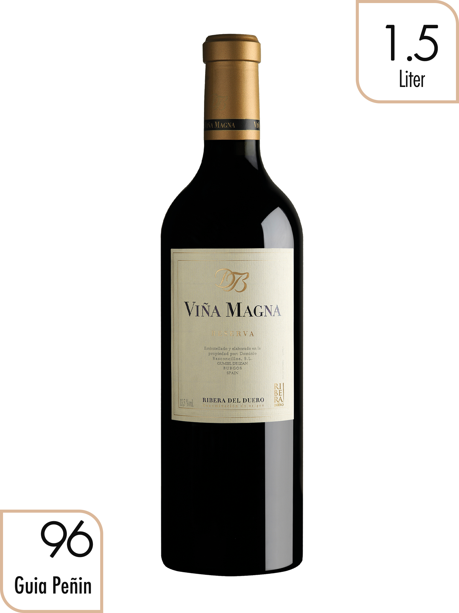 VIÑA MAGNA Ribera del Duero RESERVA 2015 | Dominio Basconcillos
