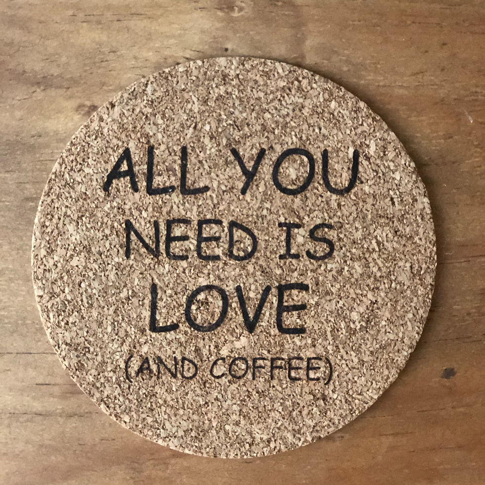 Miniaturbild: Korkuntersetzer "coffee"