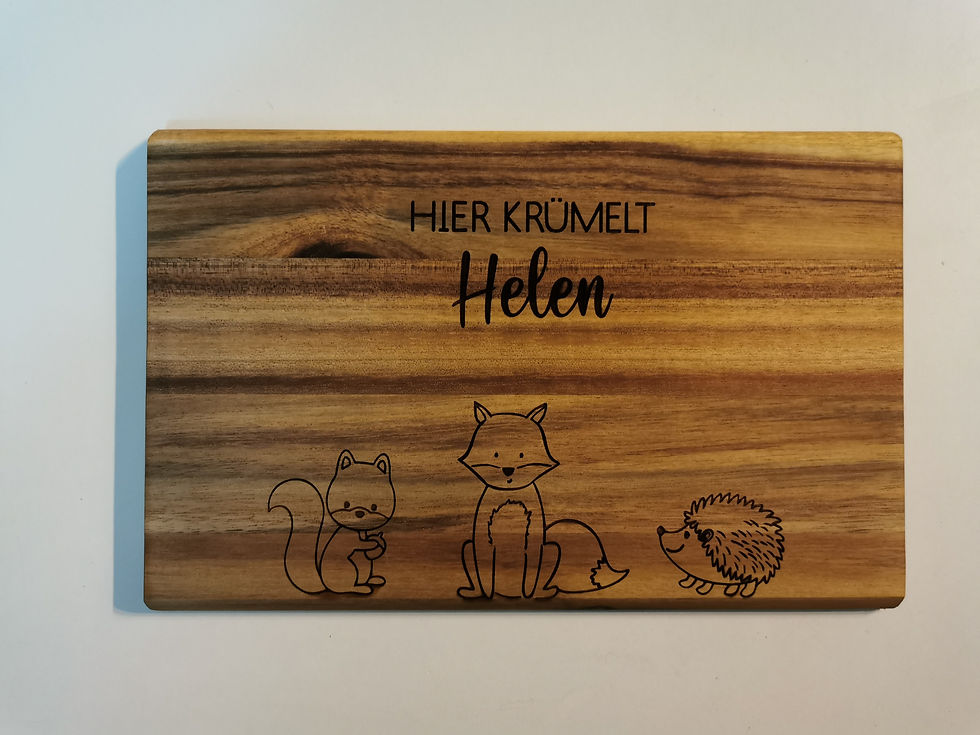 Miniaturbild: Personalisiertes Brettchen