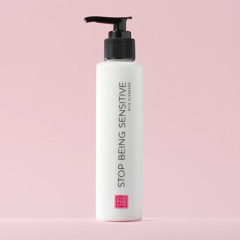 Stop being sensitive milk cleanser