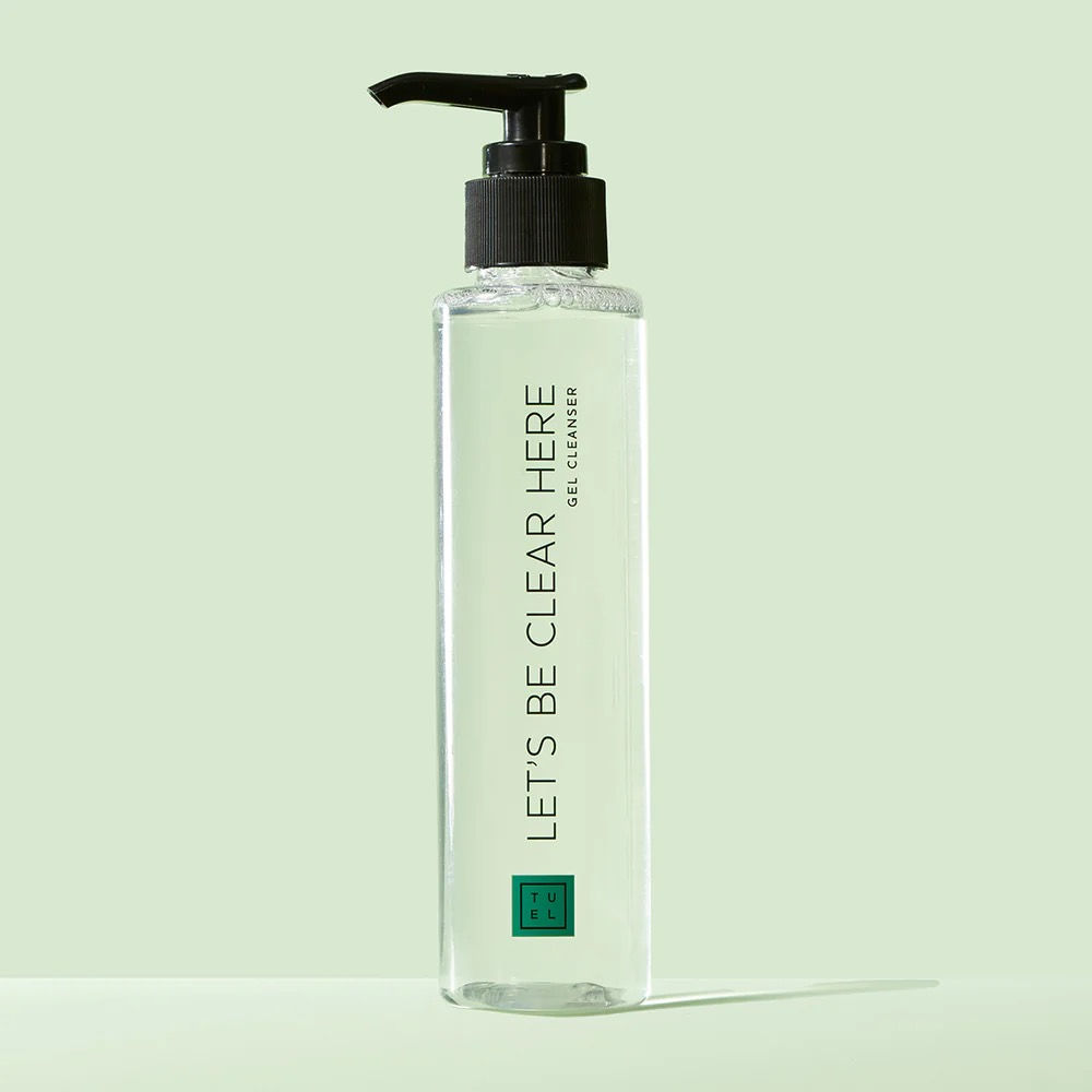 Lets be clear here gel cleanser