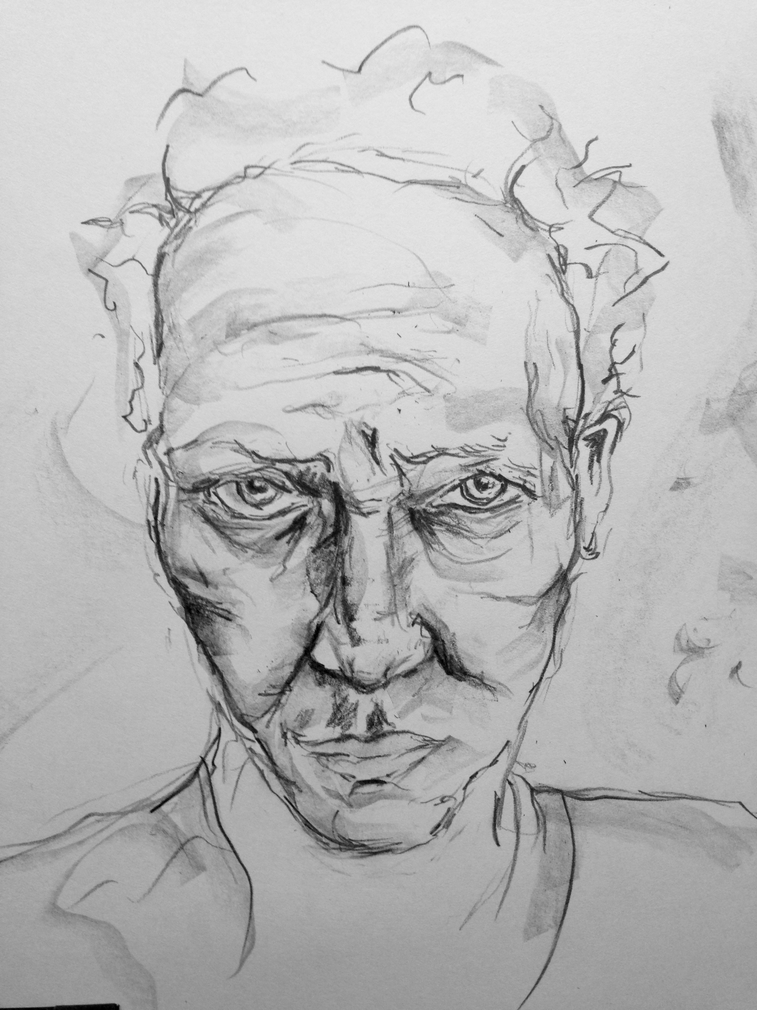 Sketch for 'Scratched Out'