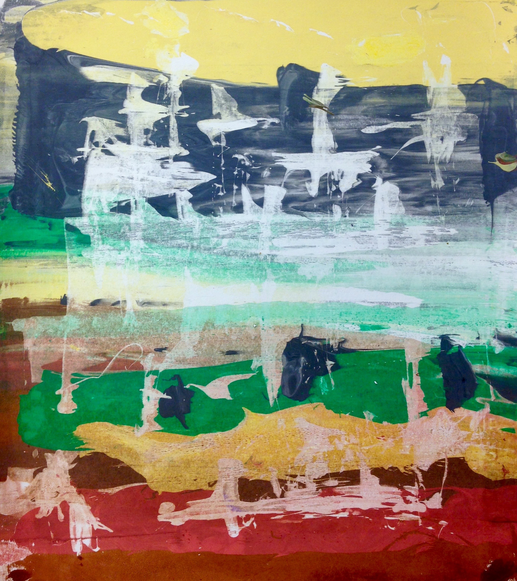Abstract Monoprint