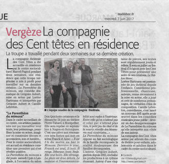 Une parenthèse qui s'ouvre !