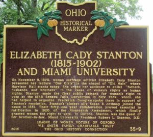 Elizabeth Cady Stanton and “Our Girls”