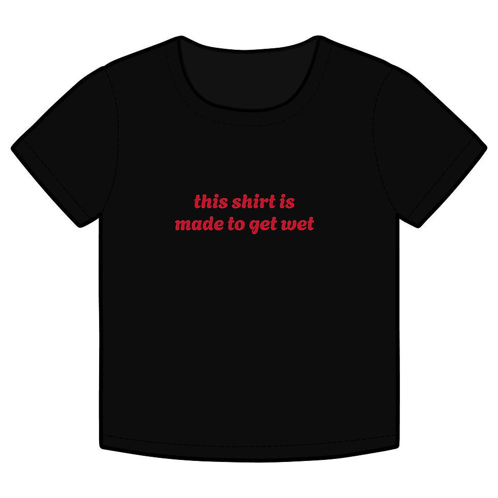 Thumbnail: This Shirt Is Made To Get Wet Organic Women's Baby Tee