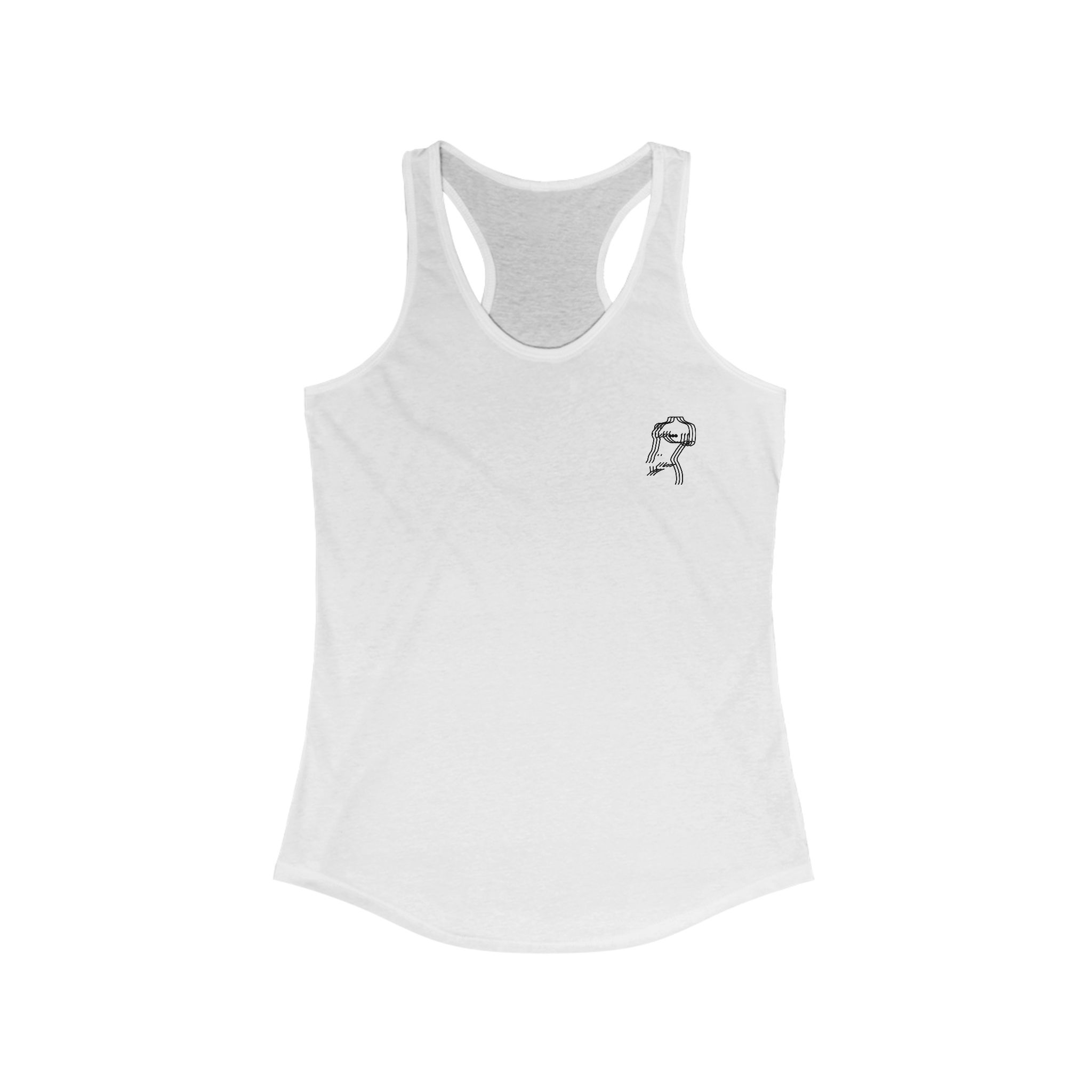 "FWB Logo Minimal" Women's Racerback Tank