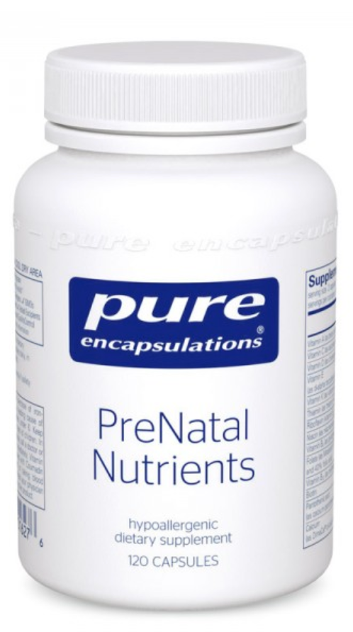 Pure Encapsulations PreNatal Nutrients - 120 capsules