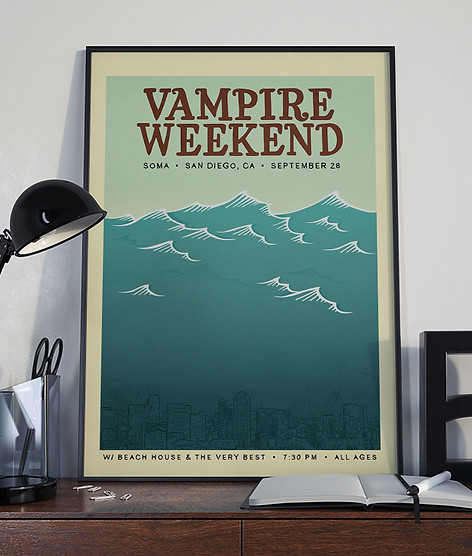 Vampire Weekend poster