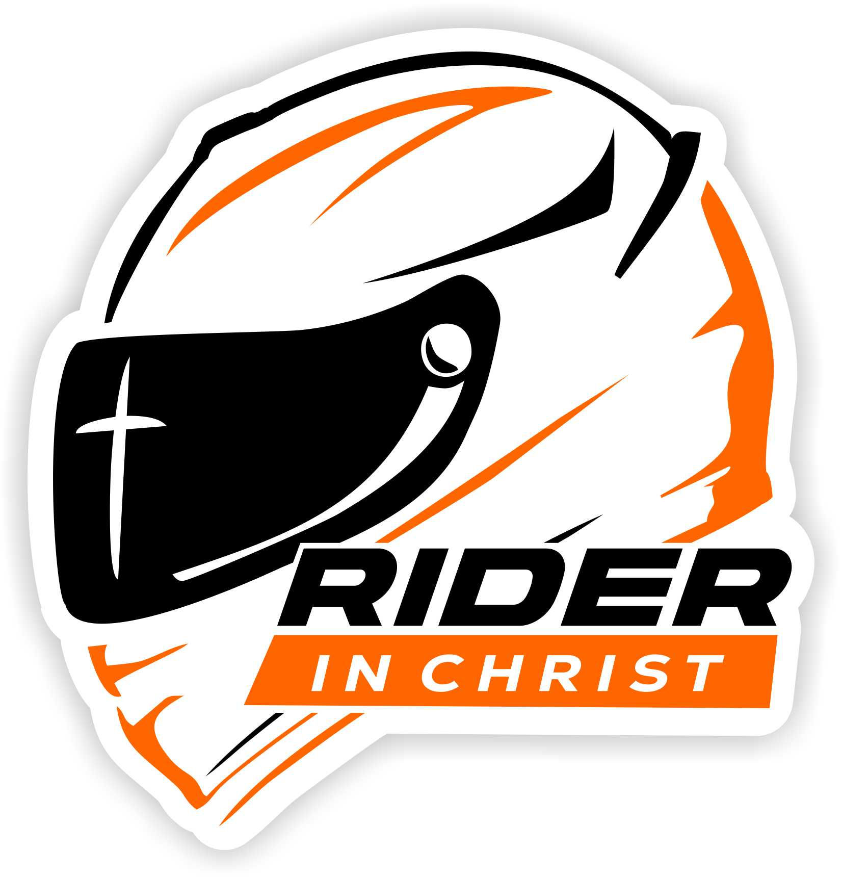 Sticker | Logo - White | 2"X2" Sticker