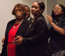 Anna Caulk & Pastor Cynthia Latty