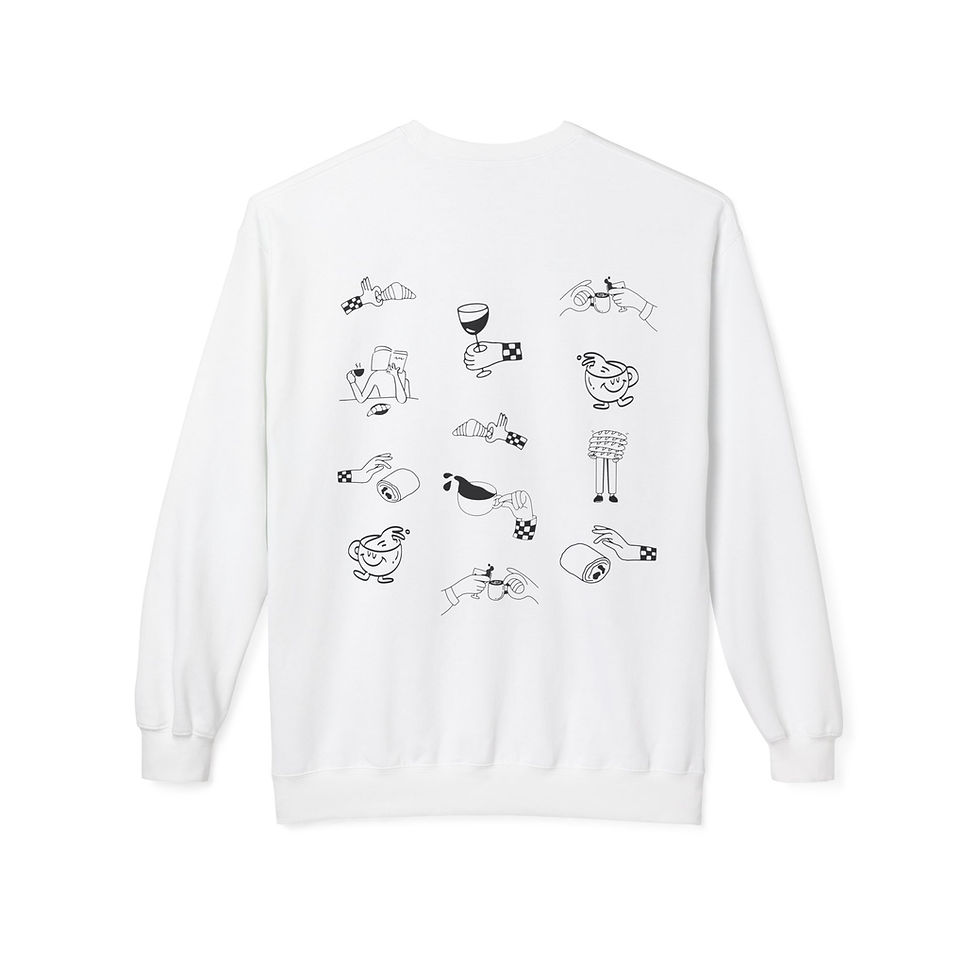 Thumbnail: Julian's Coffee Croissant Crewneck