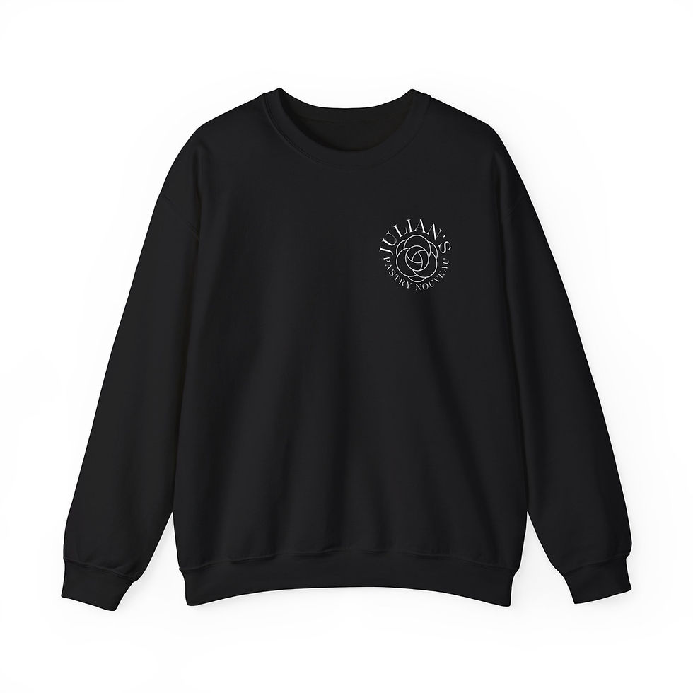 Thumbnail: Unisex Heavy Blend™ Julian as a Croissant Crewneck Sweatshirt 