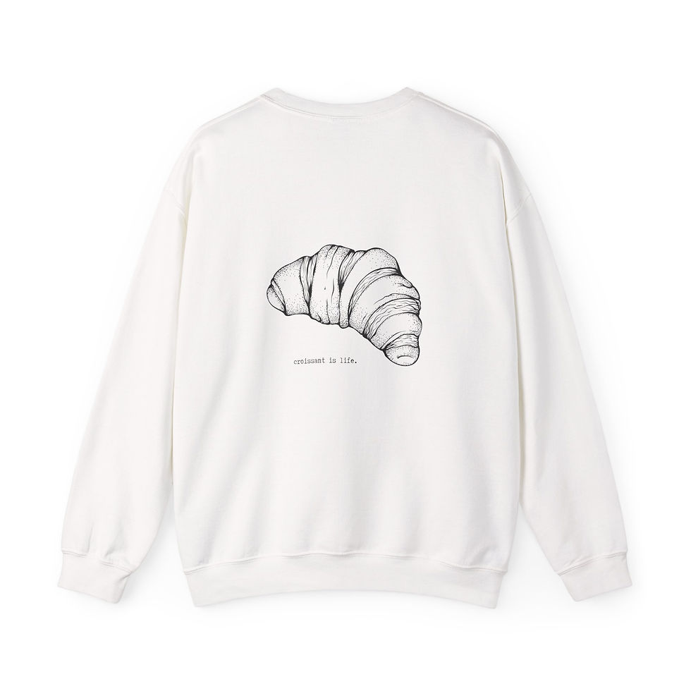 Thumbnail: Croissant is Life Sweatshirt