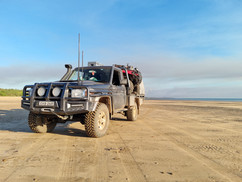 ATD 3-Post Bull Bar + Rails | Photo credit Simon Scanlon
