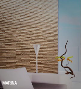 CHARM OF LAYERED STONE. CREATES A UNIQUE STRIPING DESIGN COMBINE WITH ITS TEXTURE TO MAKE YOU WALL OUTSTANDING. CAN BE INSTALLED ON WALLS VERTICALLY AND HORIZONTALLY BASED ON THE SIZE OF AREA.