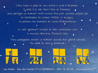 Spectacle de Noël aux Alizés