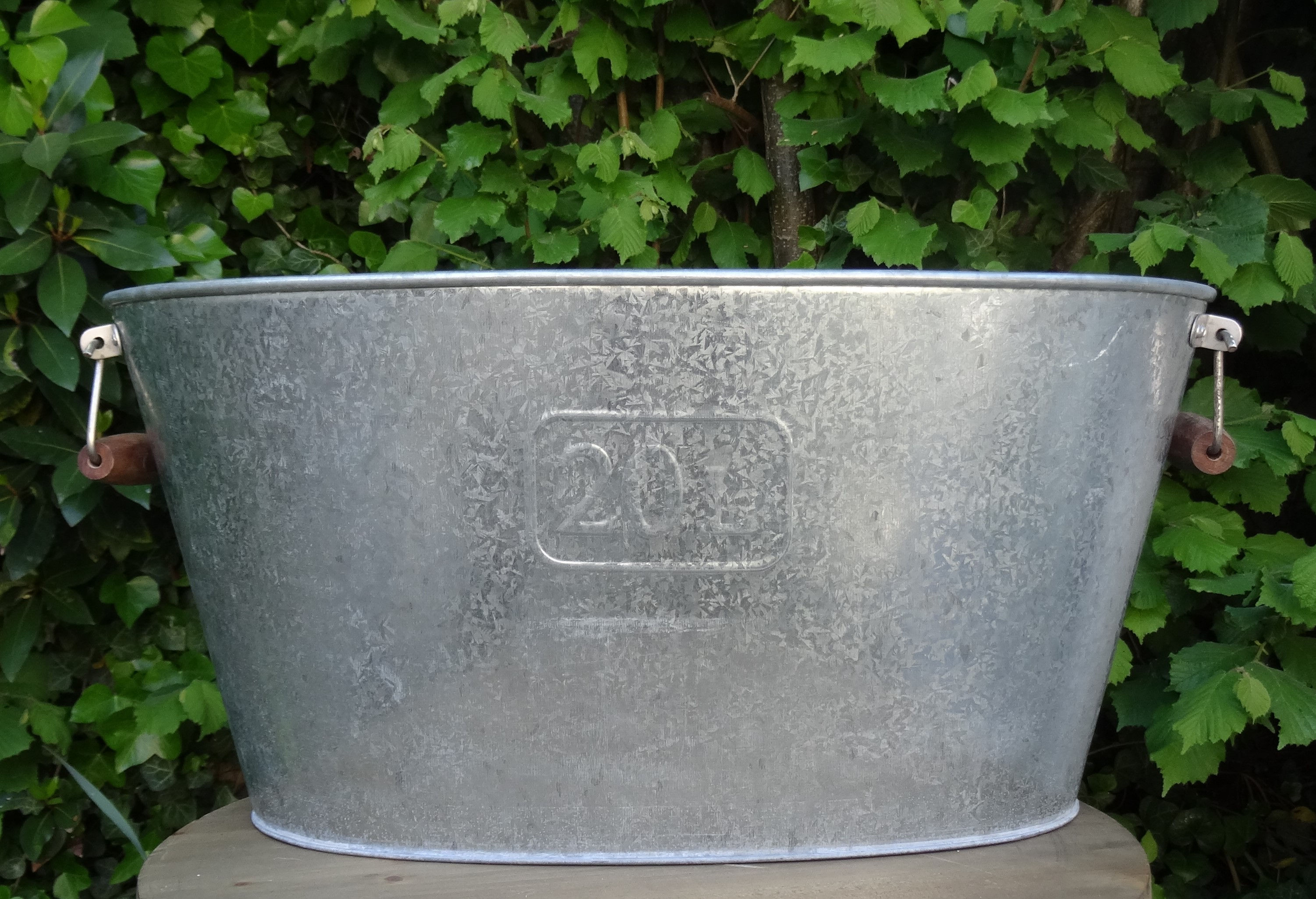 Bassine style champêtre