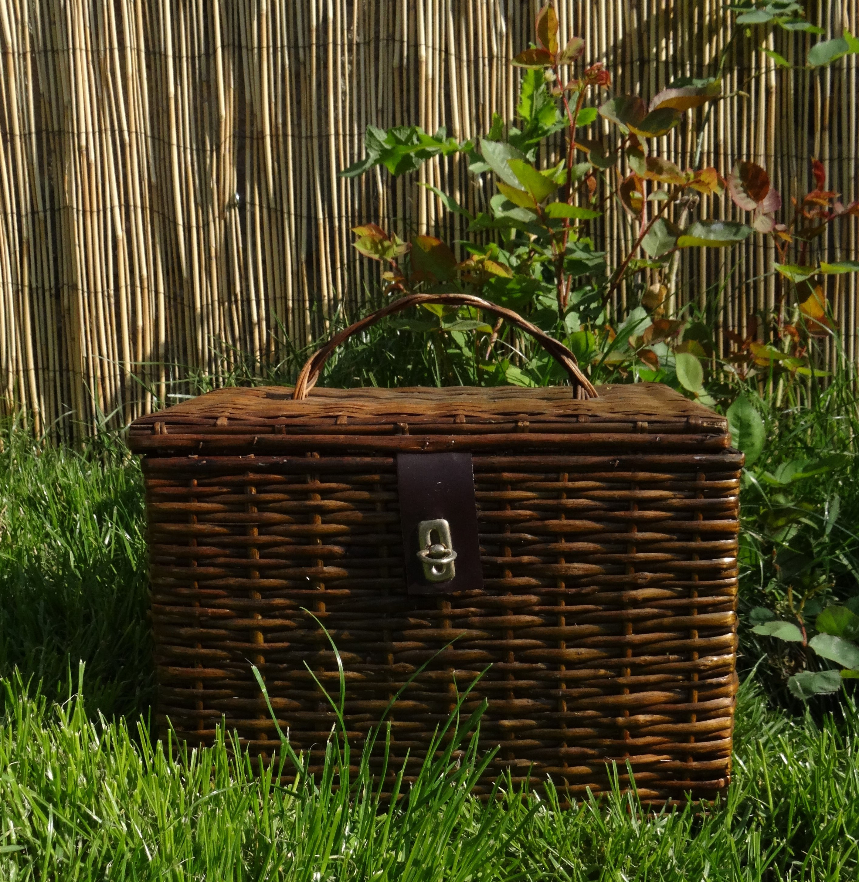Petit panier pêche en osier