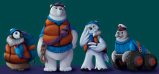 Antarctic Researcher Character Concepts