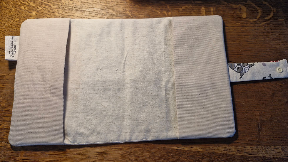 Miniature : PROTEGE CARNET DE SANTE HIBOU INTERIEUR PERSONNALISABLE