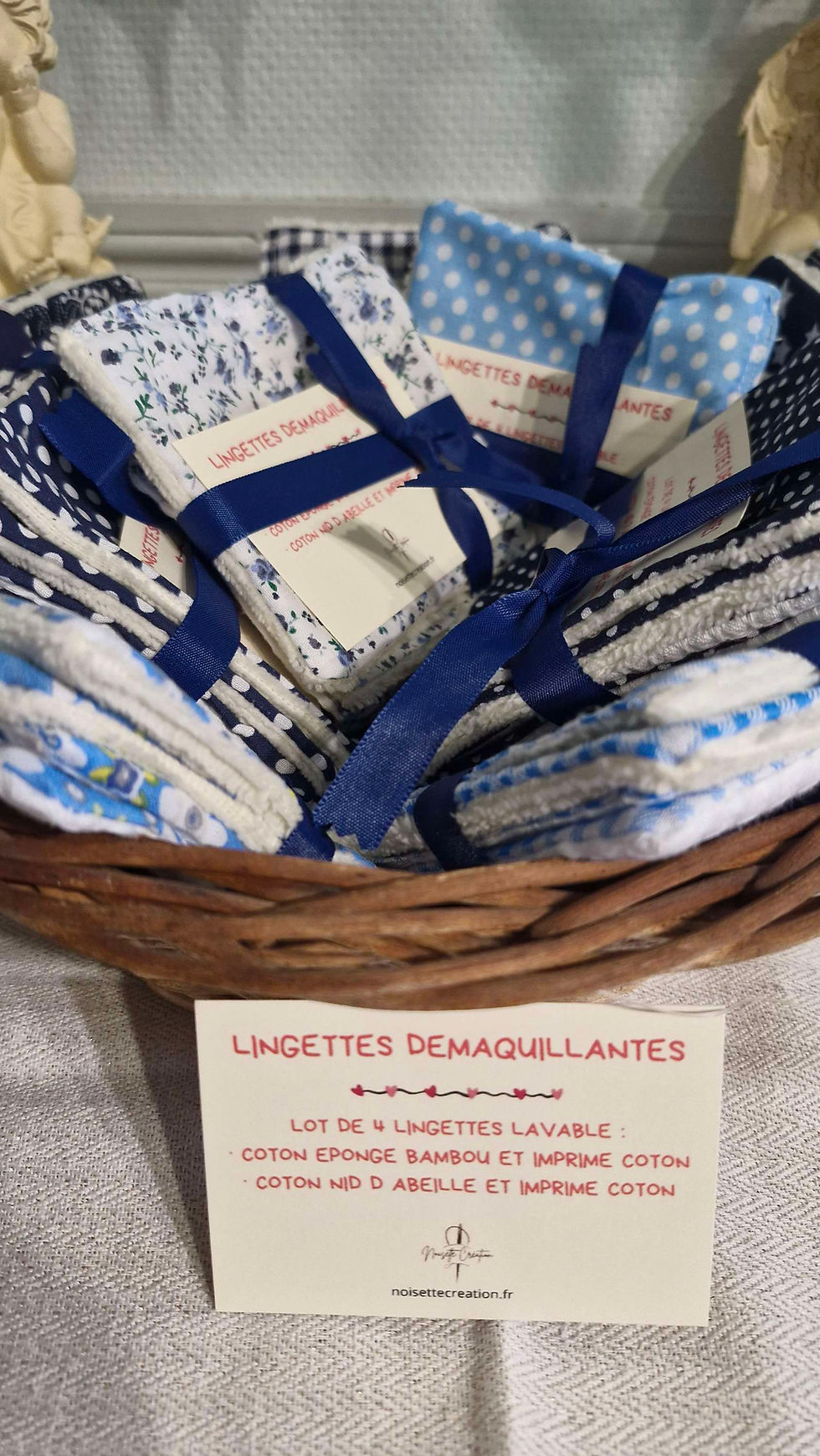 LINGETTES DEMAQUILLANTES LAVABLES