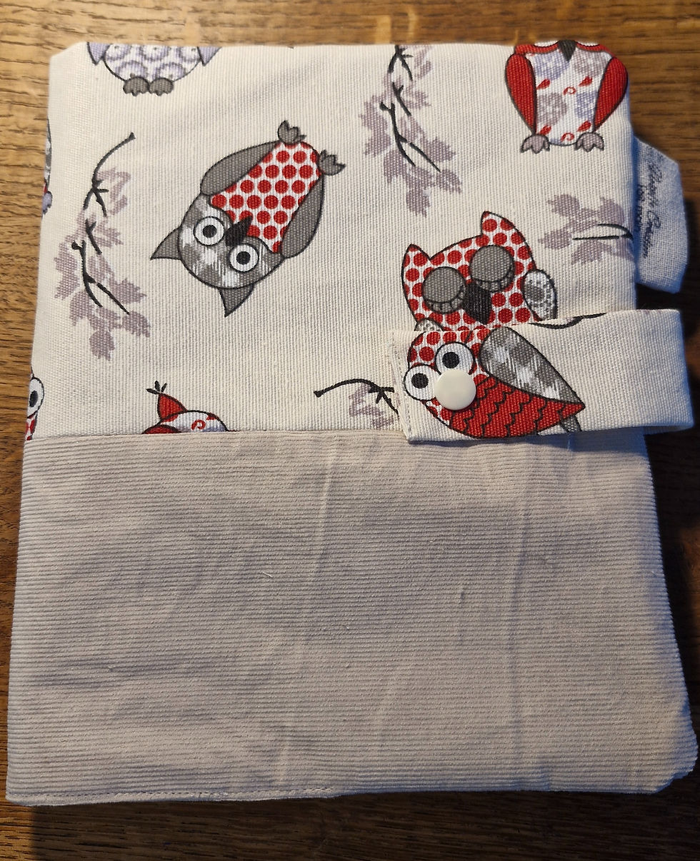 Miniature : PROTEGE CARNET DE SANTE HIBOU PERSONNALISABLE
