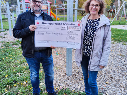 Dorfgemeinschaft Liers spendet 1.000 Euro an Giovane-Elber-Kinderhilfe