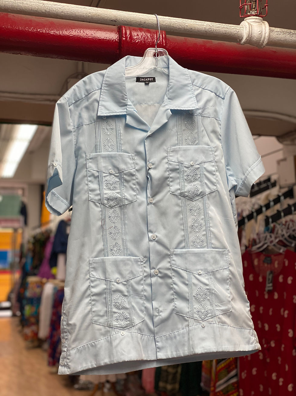 Thumbnail: Embroidered Cotton Shirts w/ Pockets